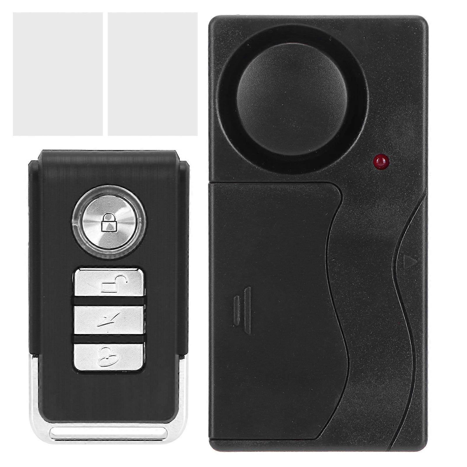 LY04R Wireless Vibration Alarm with Remote Control Adjustable Sensitivity for Bicycle