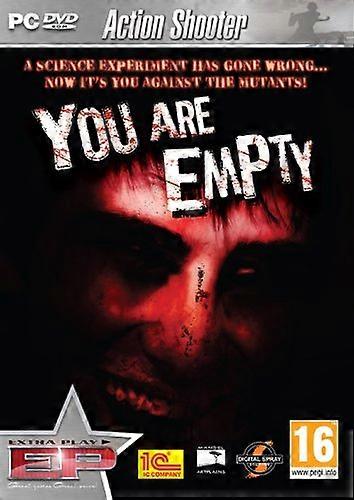 You Are Empty (PC DVD) - New & Sealed