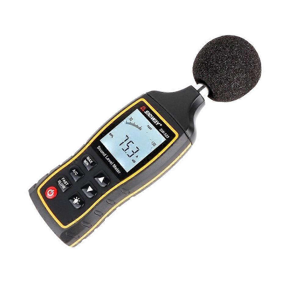 LCD Digital Sound Level Meter Precision Digital Sound Level Meter Backlight Noise Tester SW-523
