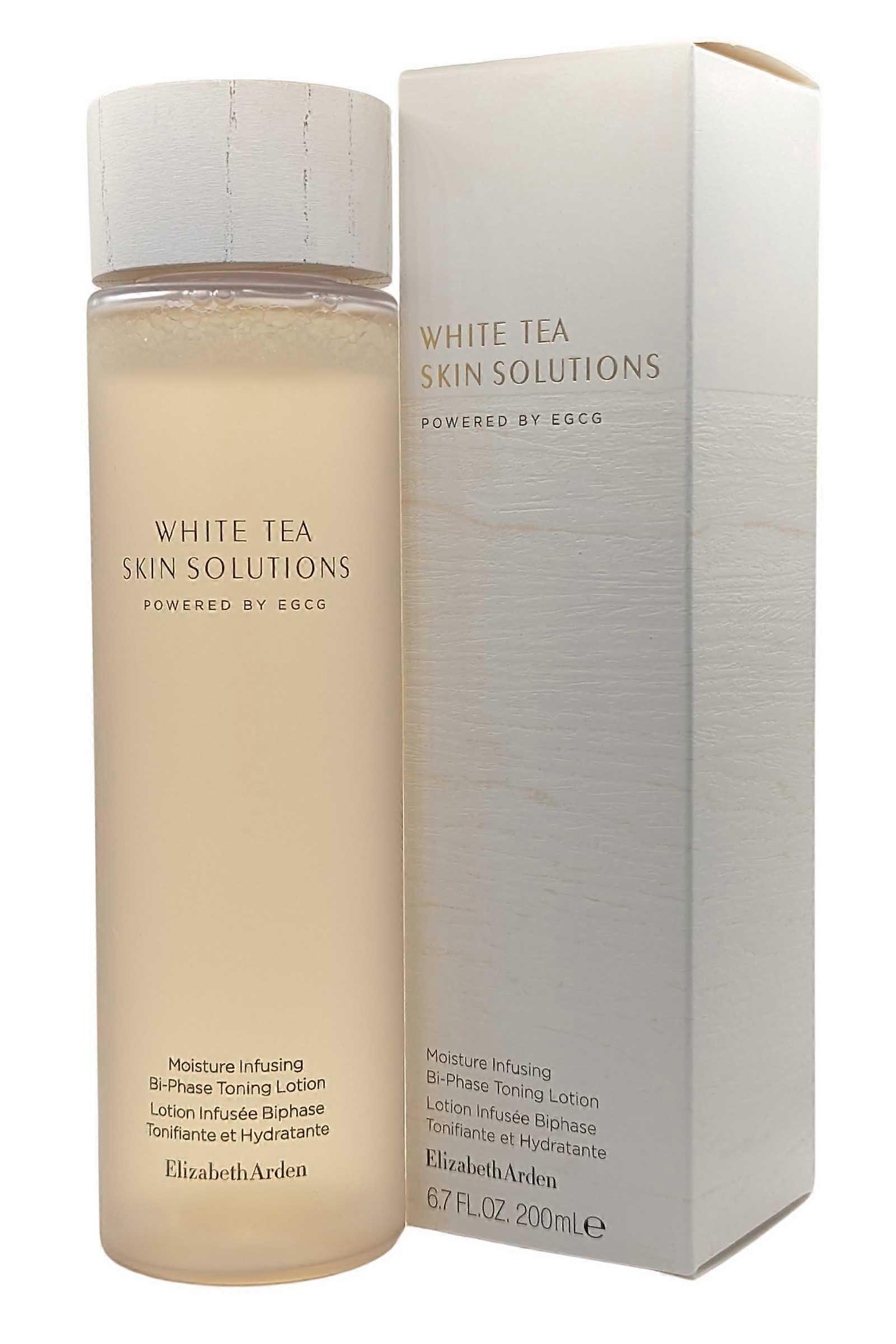 Elizabeth Arden White Tea Skin Solutions Arden Bi Phase Toning Lotion 200ml Moisture Infusing powered by EGCG