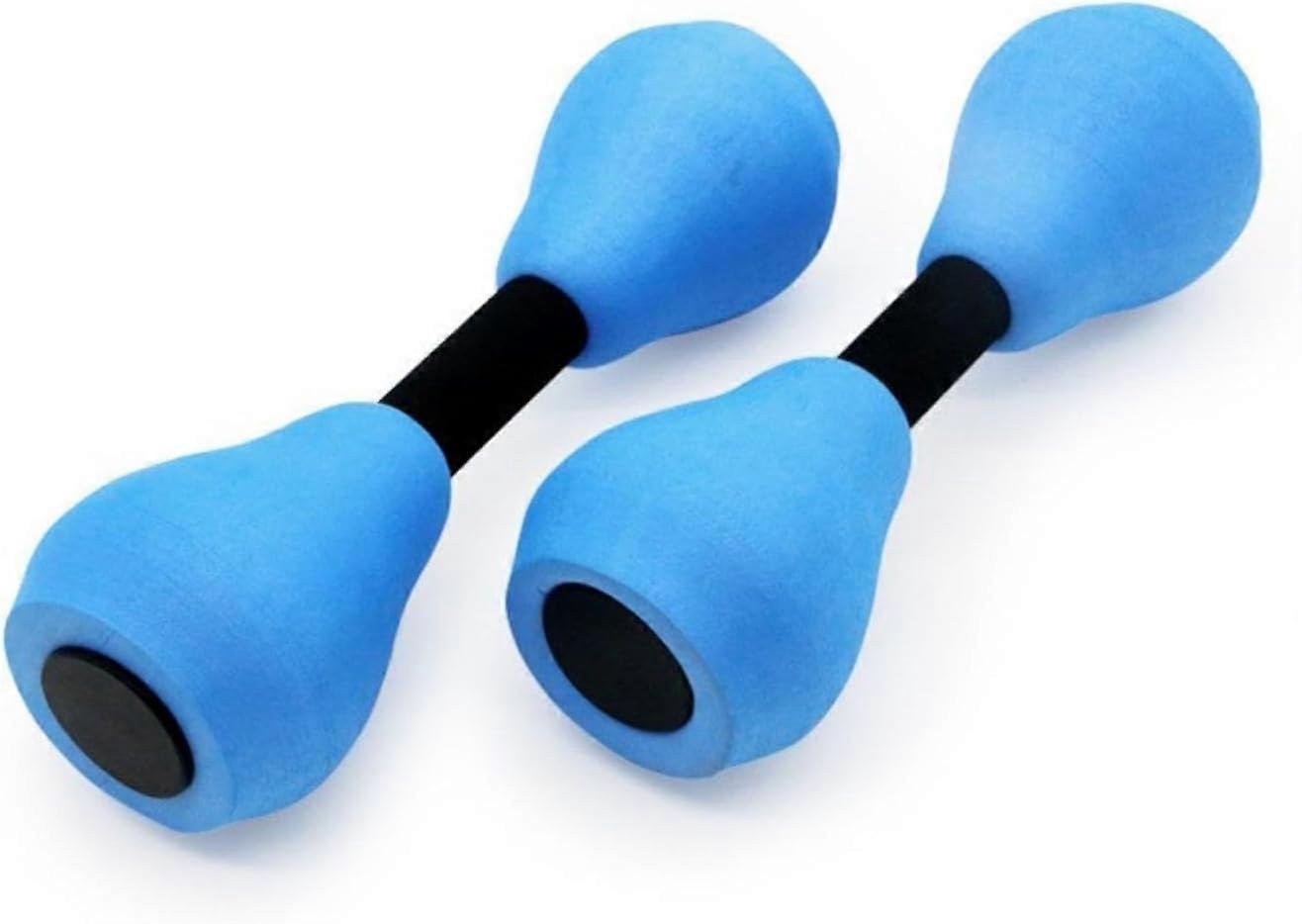 Aquatic Exercise Dumbbells 2pcs - Portable, Lightweight, Heat Resistance EVA Foam Water Dumbbells