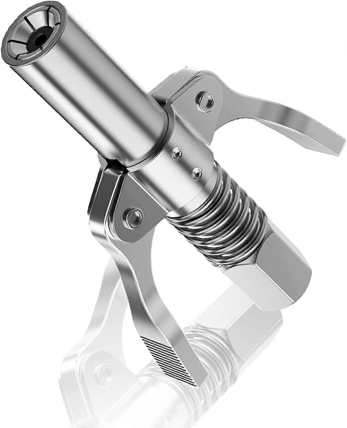 Coupling G Coupler, Double Handle Grease Gun for All Types of Grease Guns,Less Effort