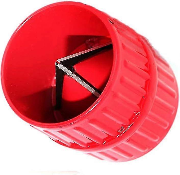 Pipe Deburring Tool,Inside and Outside Deburring Tool Universal Outil d'bavurage Tuyaux de dbavurage Plastic Copper Pipe Deburring ToolTC-535