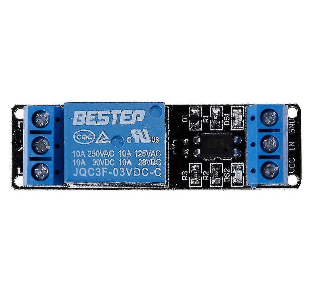 3.3v 1 Channel Relay Low Level Trigger Relay Module With Optocoupler Isolation