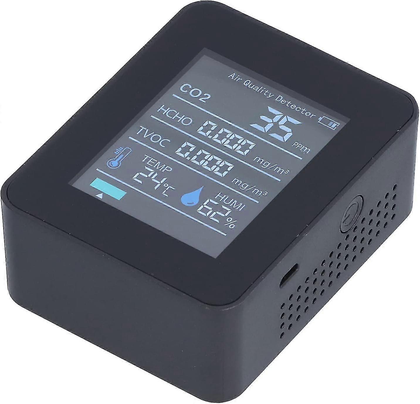 Mold Test Kit For Home, Mold Detector Real-time Display Temperature And Humidity For Bedroom For Home(black)