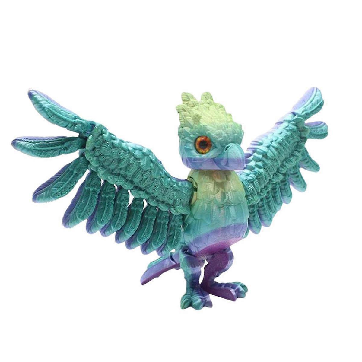 Eagle Desk Decor Realistic Eagle Ornament Toy Novelty Eagle ActionFigures with Movable Joints Eagle