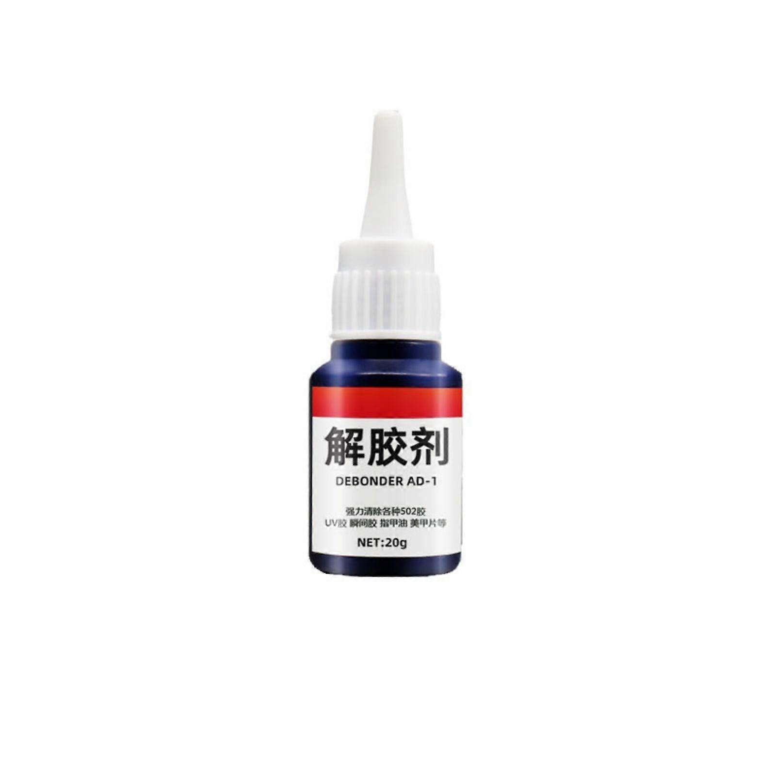 Detergent 20ML Adhesive Remover Glue Remover Degumming Agent Powerful Glue Remover Super Glue Remover 20g Multifunctional Glue Remover For Nail Glue