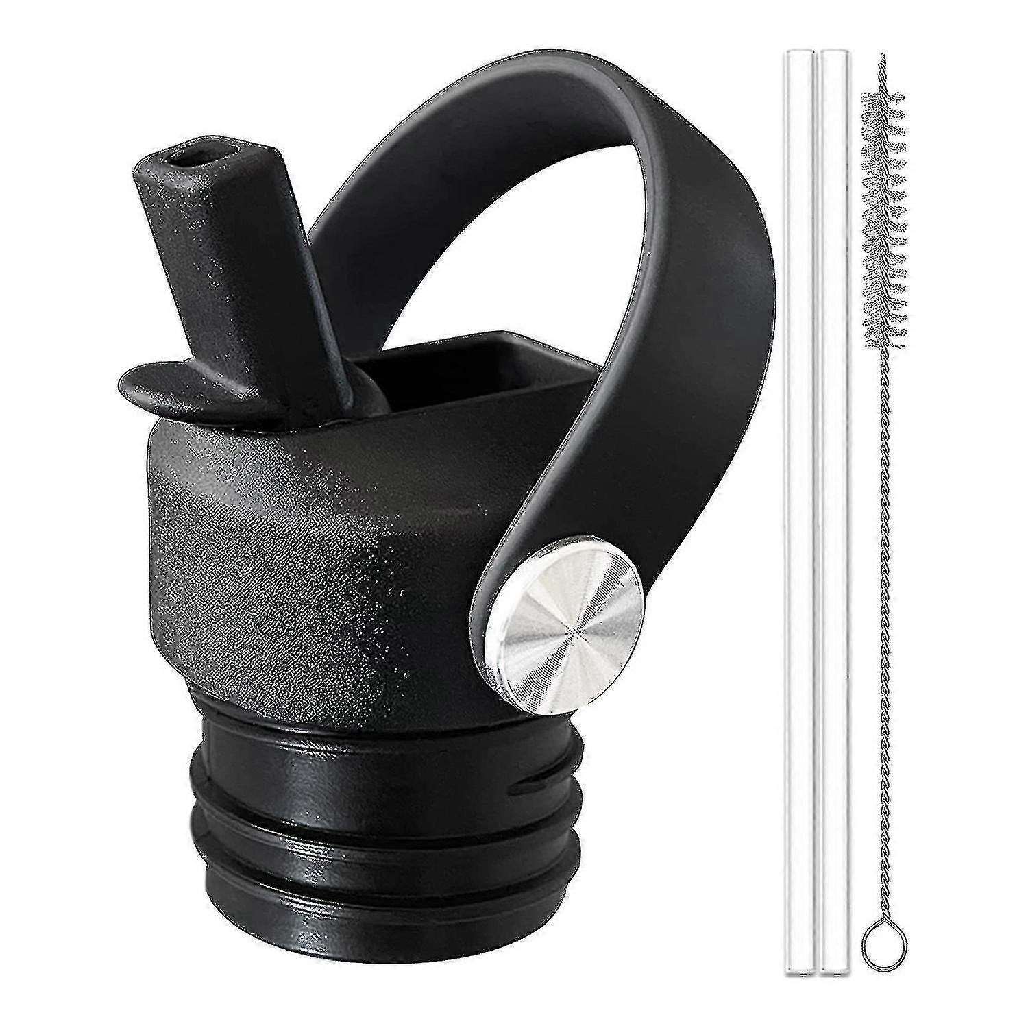 Flexible Handle Straw Lid
