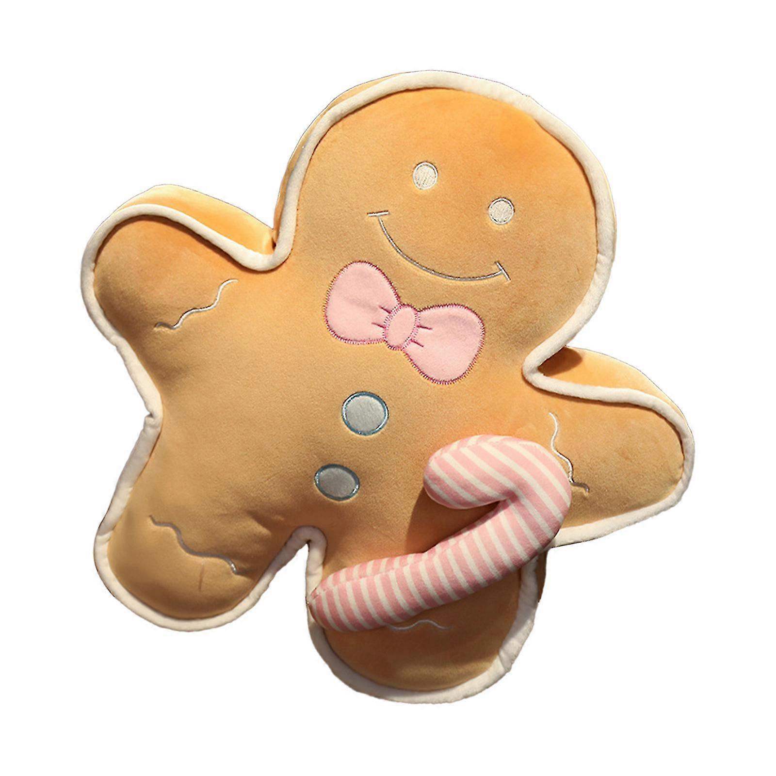 New Models Available!cute Gingerbreads Plush, Gingerbreads Man Pillow, 17 Inches Tall Christmas Plush Toy Cute Cartoon Gingerbreads Man Plushie Doll S