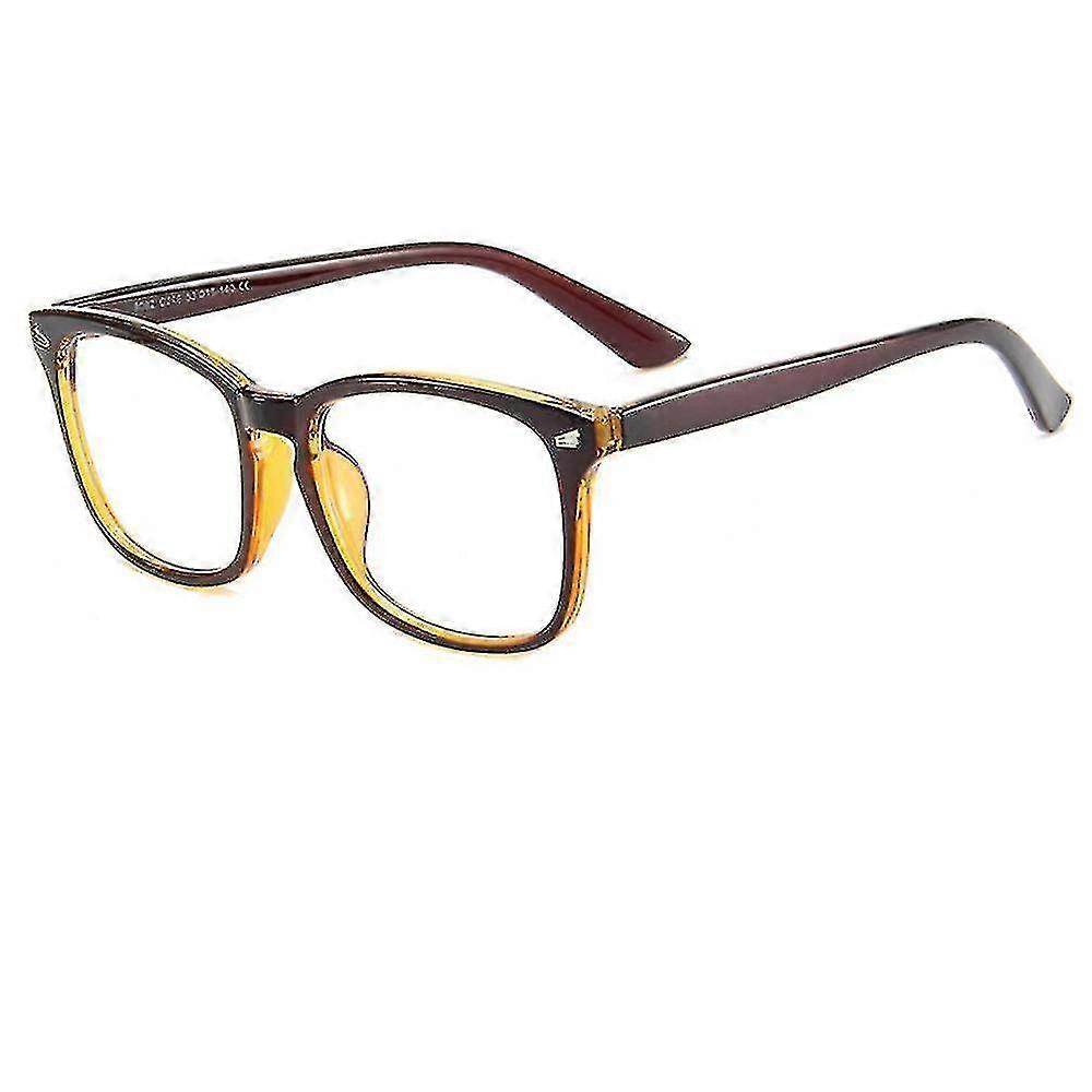 Hmwy-computer Eye Protection Flat Glasses(yellow)