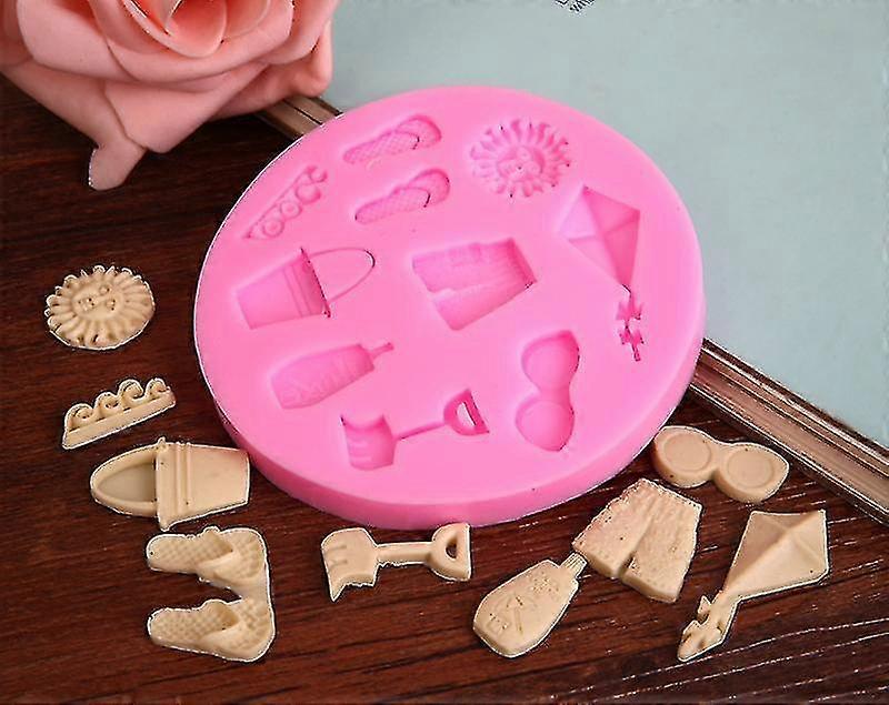 Beach Slippers Modeling Silicone Mold
