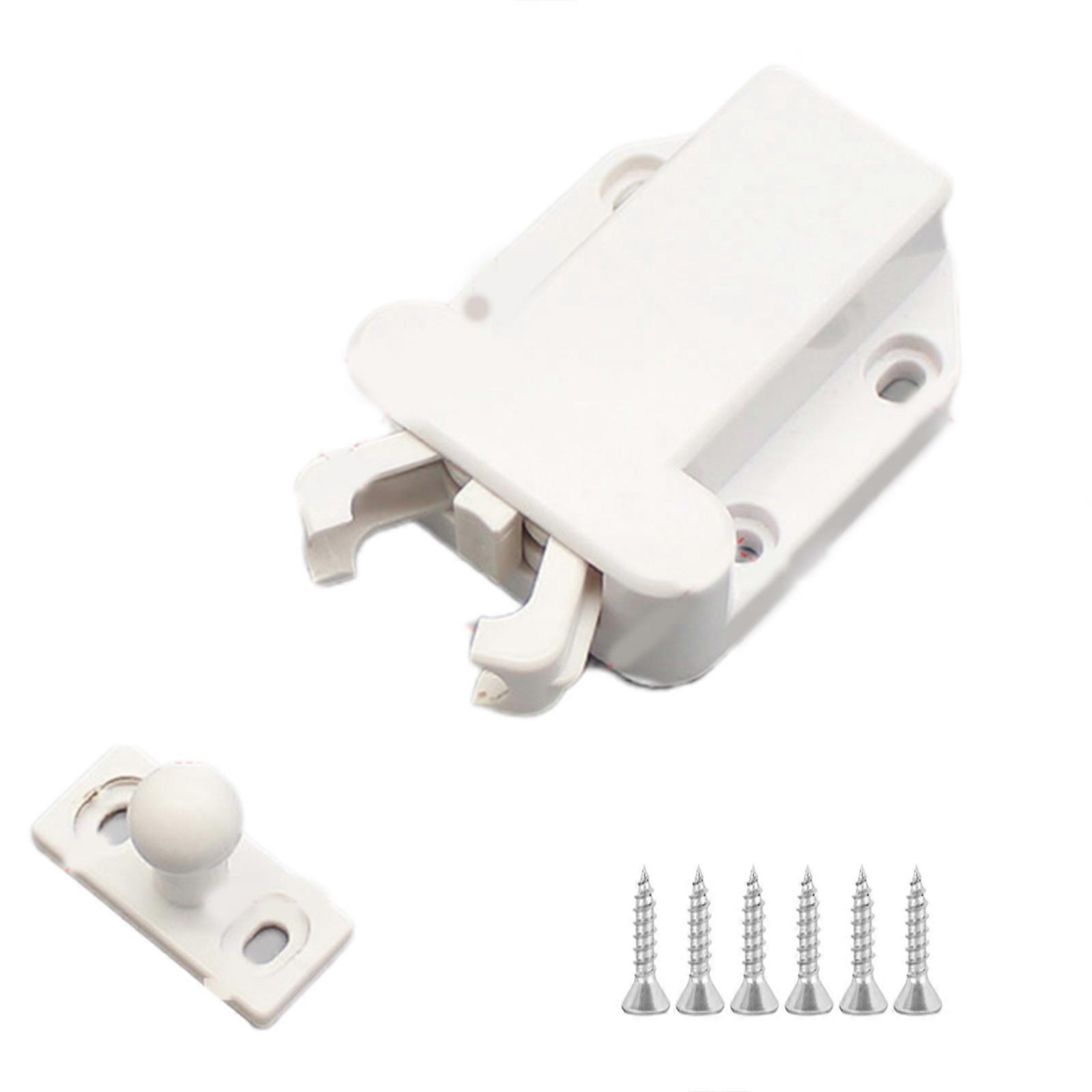 Handle-free Cabinet Push Lock for Furniture Door Without Handles Press Rebound