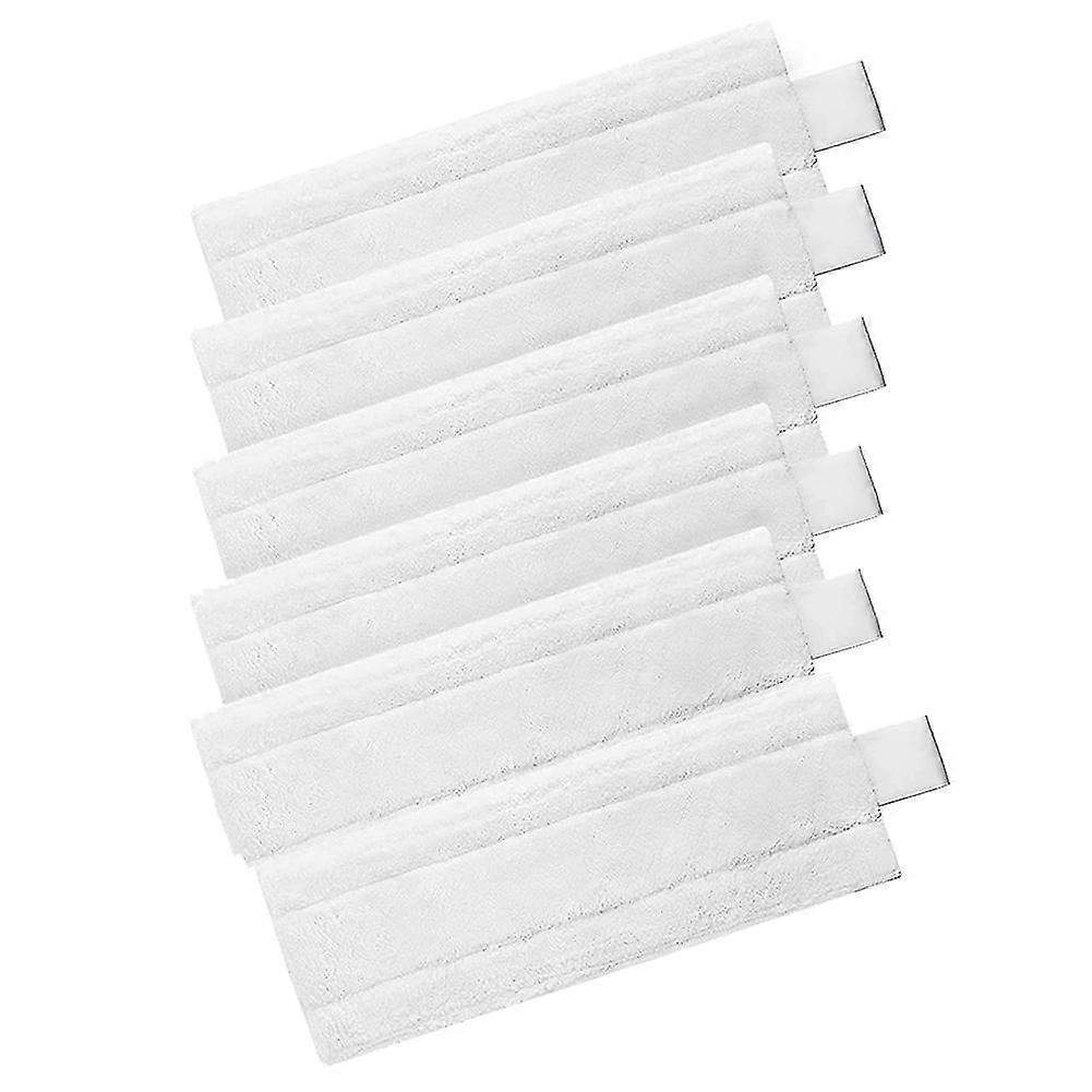 6 عبوات من الألياف الدقيقة وسادات ممسحة استبدال ملحقات منظف لمنصات البخار من سلسلة Karcher Easyfix Sc2 Sc3 Sc4 Sc5