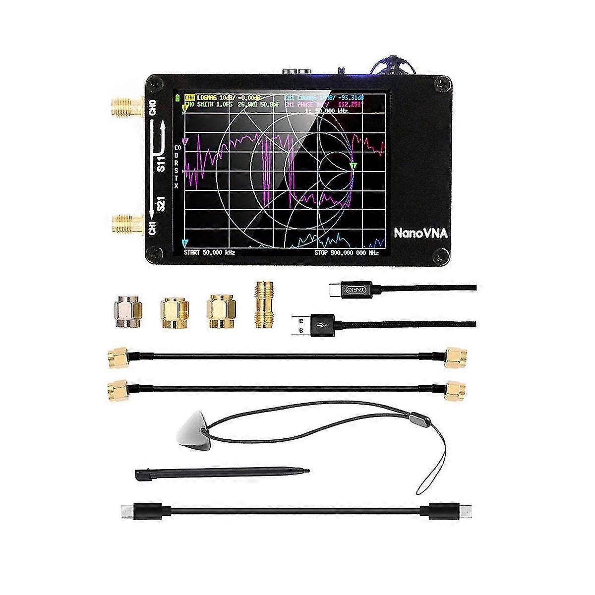 2023 محلل هوائي شبكة ناقلات جديد -h 10 كيلو هرتز -1.5 جيجا هرتز MF Hf Vhf Uhf فتحة اختبار الطيف