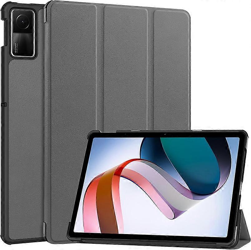 Tablet Cases for Xiaomi Redmi Pad SE 11 inch 2023 Released, Flip PU Leather Smart Auto Sleep/Wake Function, Grey
