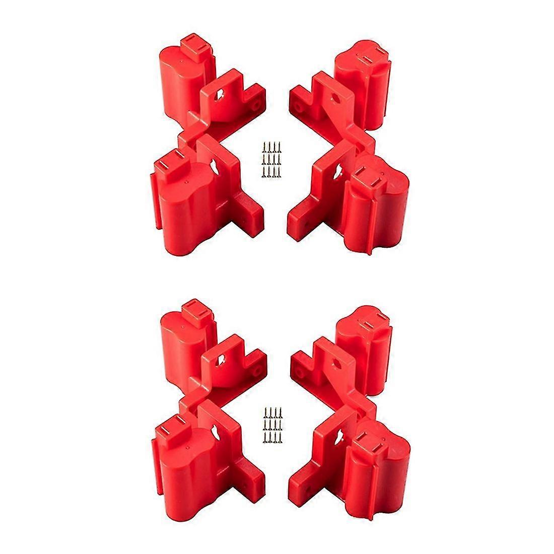 8pcs Wall Mount Machine Electric Tool Holder Bracket Fixing Devices Fit Storage Rack Power Tools Fo
