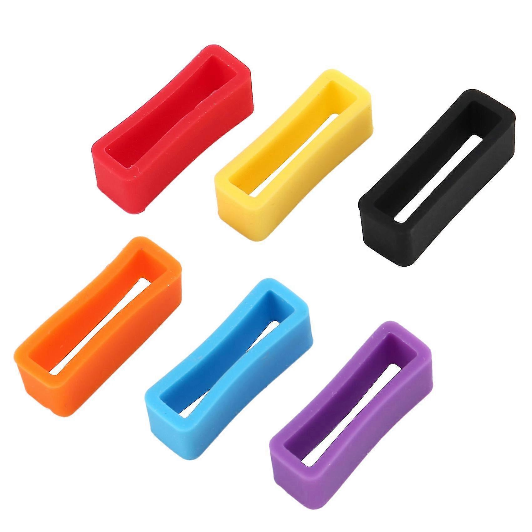 7 Pcs Rubber Watch H Le Ring Loop For 20mm Width