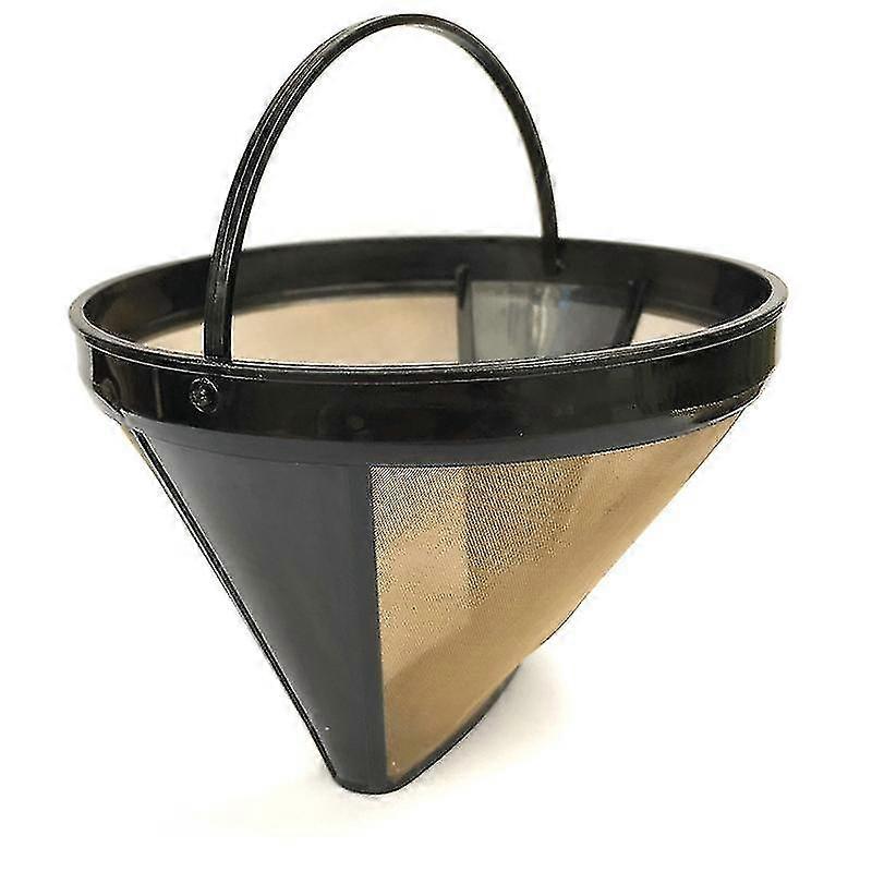 Reusable Cone Style Replacement Coffee Filter Compatible With Machines And Brewer