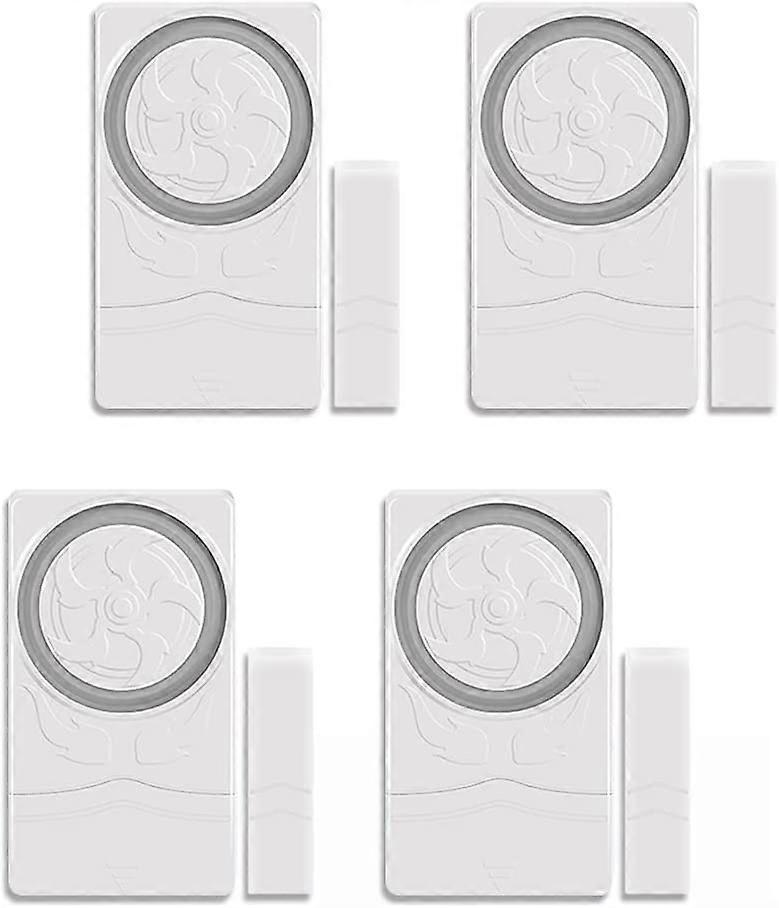 4pcs Home Security Door Alarms,110 DB