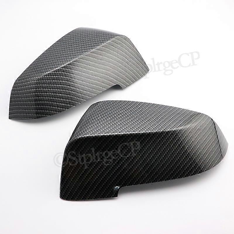 For BMW 6 Series Carbon fiber pattern rear view mirror cover F06 F12 F13 2013-2016 Modified rear view mirror cover
