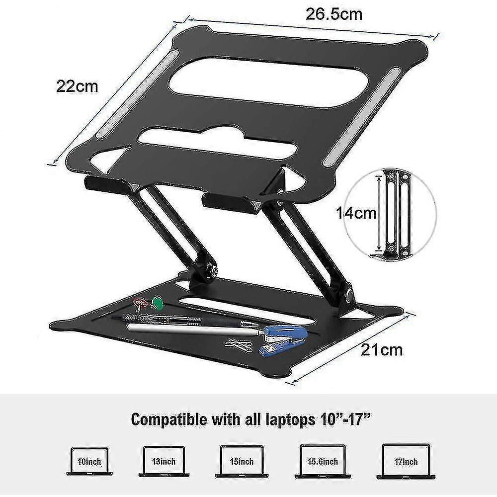 Adjustable Laptop Stand, Ergonomic Portable Computer Stand