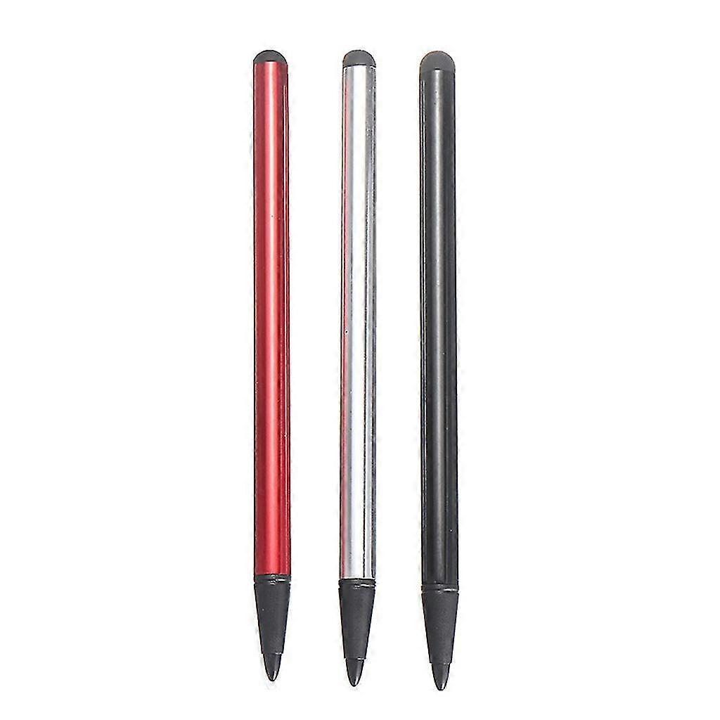 High-sensivity Capacitive Resistive Stylus Dual-tip Universal Touchscreen Pen