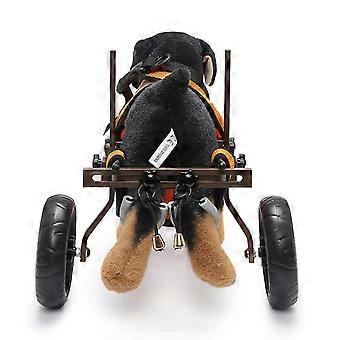 Carrello Regolabile Con Ruote Per Cani Disabili – Sedia A Rotelle Per Riabilitazione Animali, Per Razze Piccole (Chihuahua, Yorkie, Ecc.) - 2