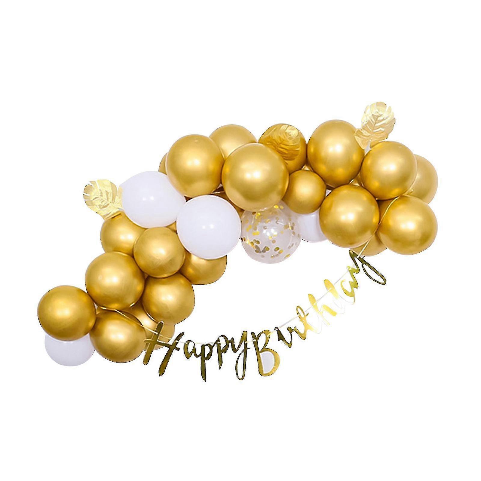 Mori Series Birthday Party Set Decorations  Pull Flag Seven In One Set