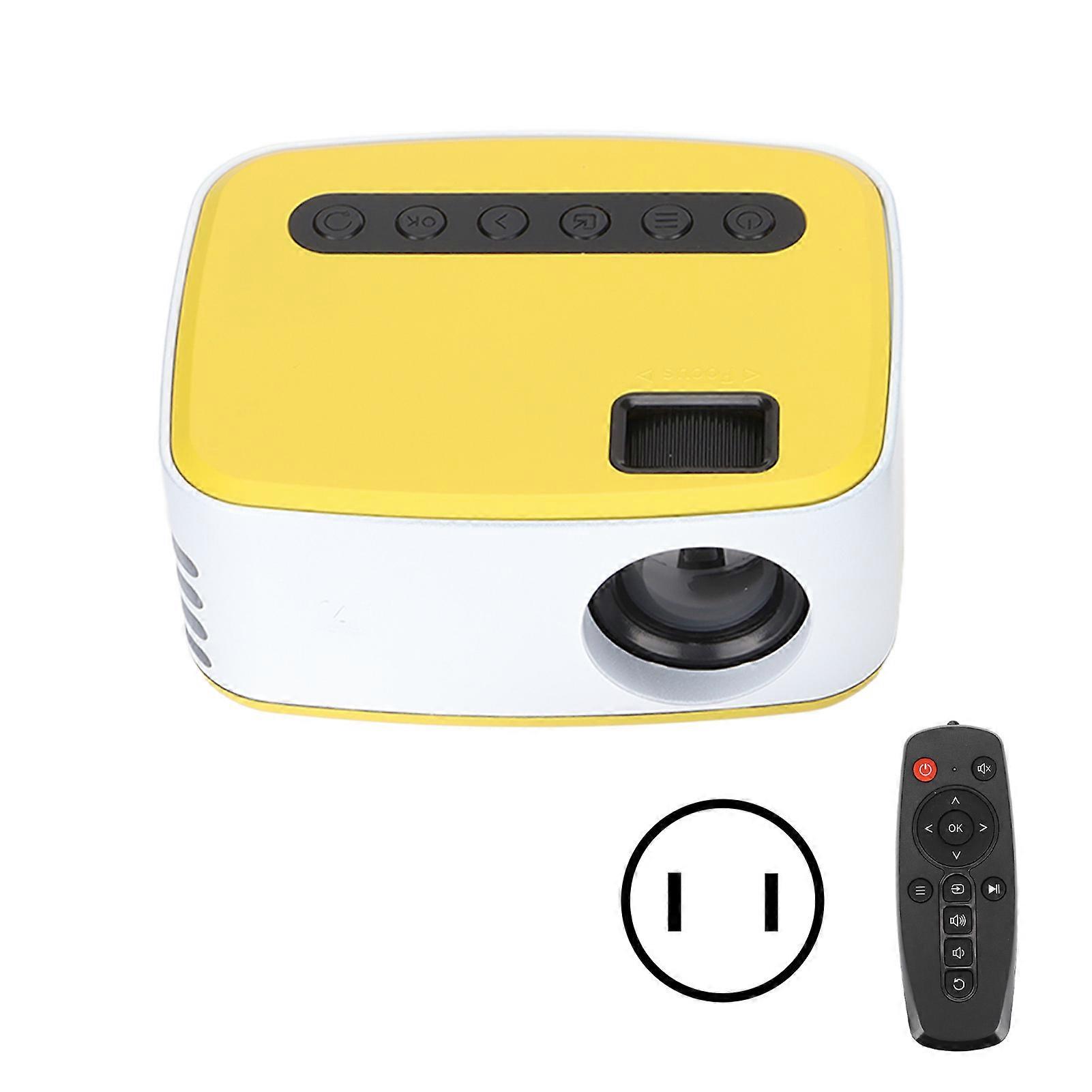 Mini Projector Manual Remote Control Built in Speakers High Definition Portable 16:9/4:3 Aspect Ratio Video ProjectorUS