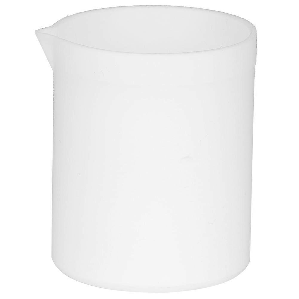 Syra- och basresistent bägare PTEE Hög smörjförmåga Ej klibbig Vit bägare Mätkopp (250 ml)