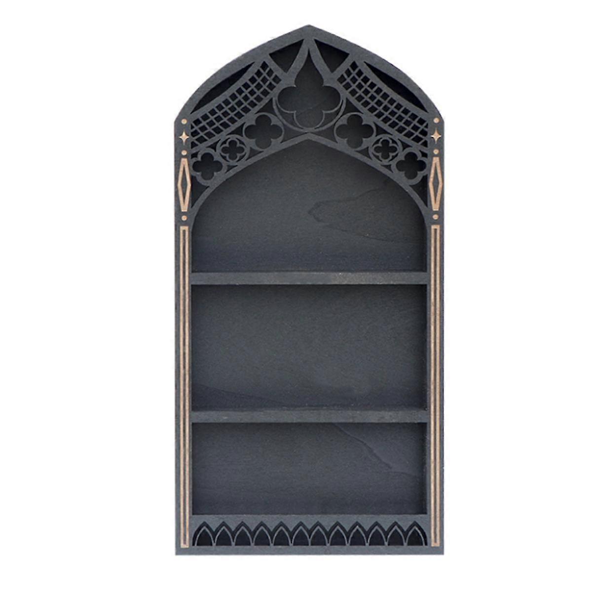 Arched Crystal Stand French Crystal Display Stand Wall Decoration B