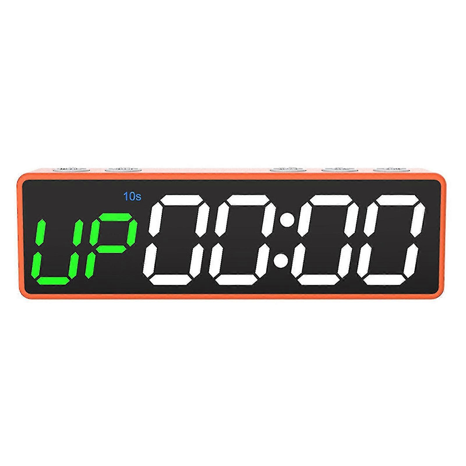Led Gym Timer Workout Interval Gym Training Timer Clock Countdown Stopwatch Training-YuJia