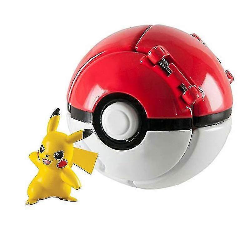 الكرة Pokeball أنيمي الرقم بيكاتشو سكويرتل جيب الوحش البديل بوكمون قزم الكرة لعبة العمل نموذج هدية