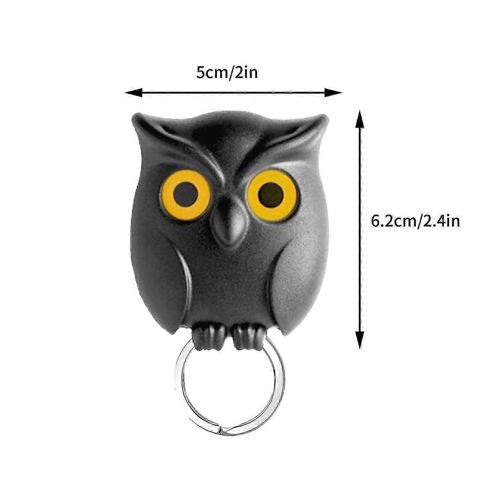 Key chain,Owl Key Hook - Magnetic and Cute Home Decor! Hang Your Keys with Style A Great Addition to Your Home
