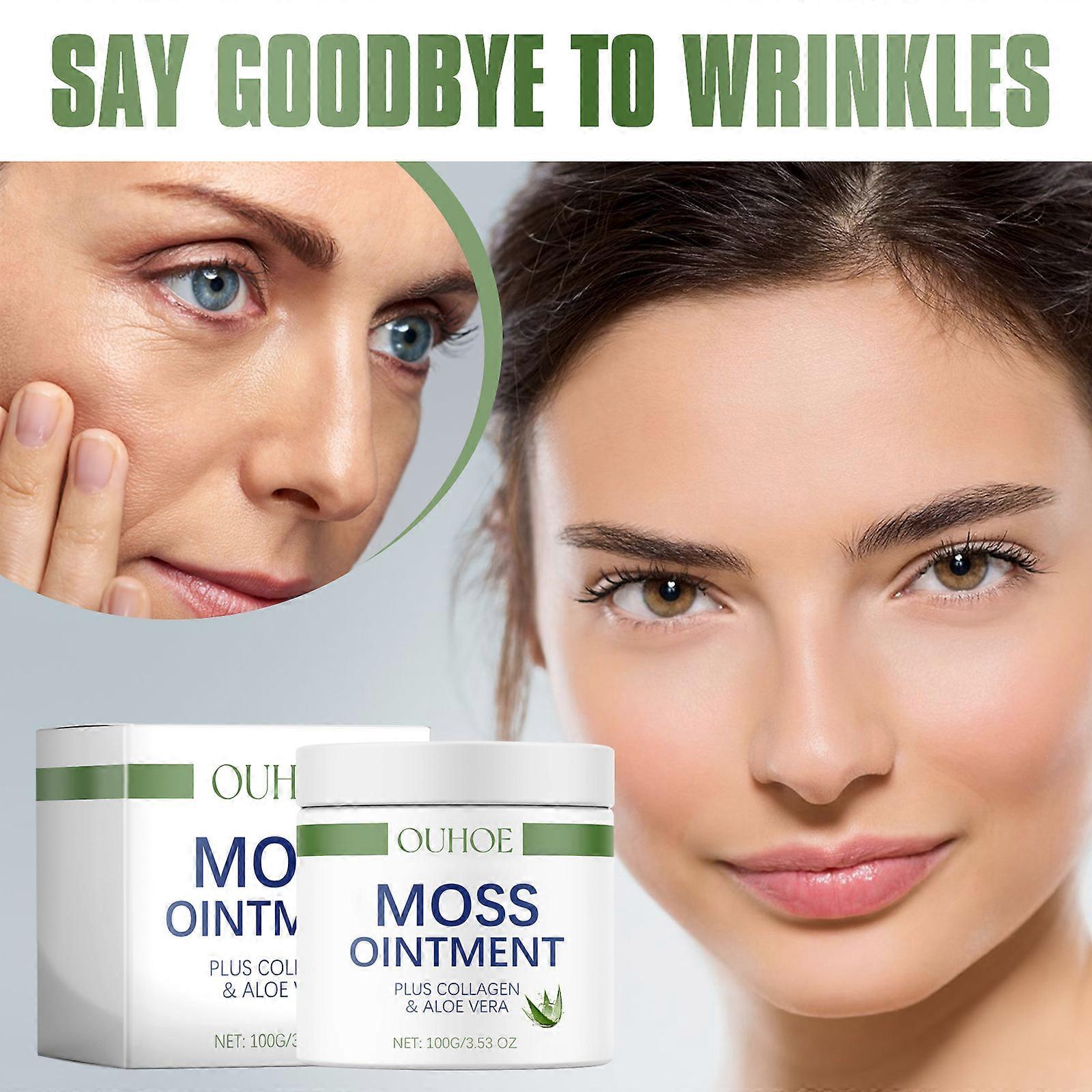 Moossalbe Plus, Moos-Anti-Falten-Creme, schnell wirkende Anti-Falten- Moossalbe fr das Gesicht 100g | Fruugo CH