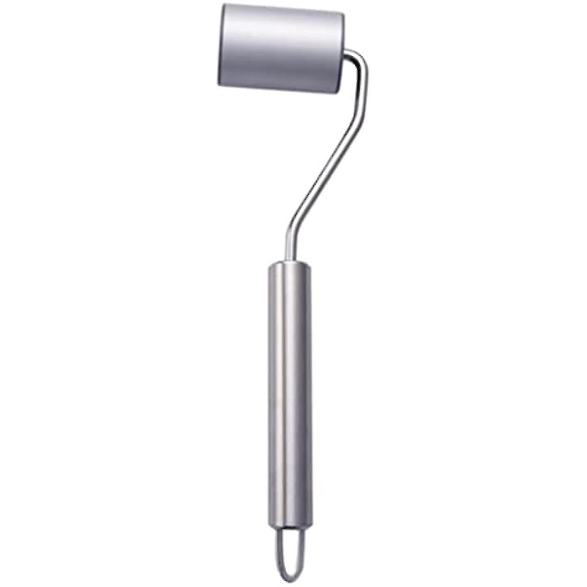 Handheld Dough Roller Non Stick Pastry Rolling Pins Stainless Steel Baking Tools With Handle Pond Swan Decor Artificial Swan Simulation Swan Decor Pon