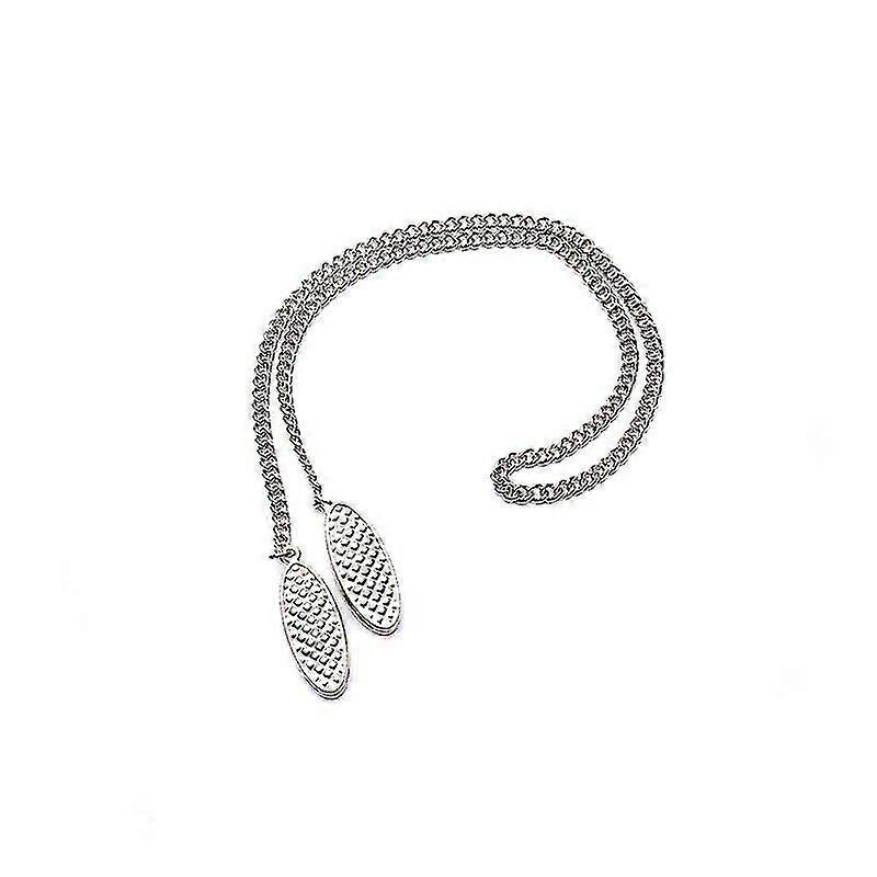 ナプキンとBibs3ピースシルバーのためのステンレス鋼ナプキンチェーン