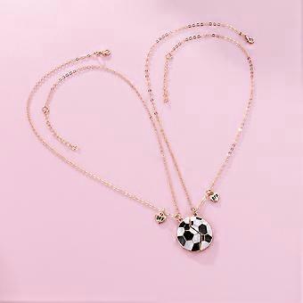 Best Friend Necklace Gifts Friendship Necklace Magnetic Matching Football  Soccer Pendant BFF Necklace for Boys Girls