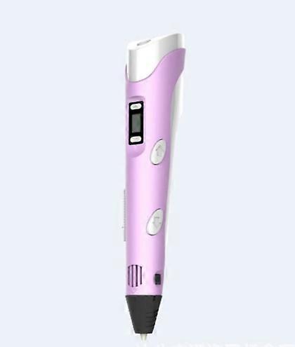 Rose Smart 3D Pen with LED Display, with USB Charging, 30 Color Pla Filament Refills