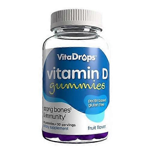 Vitadrops Vitamin D ,50 Mcg ,60 Gummies