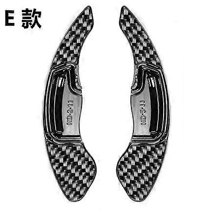 パドルシフターエクステンションカバー、ホンダシビックフィットオデッセイ用ABSカーボンファイバーステアリングパドルシフターエクステンション