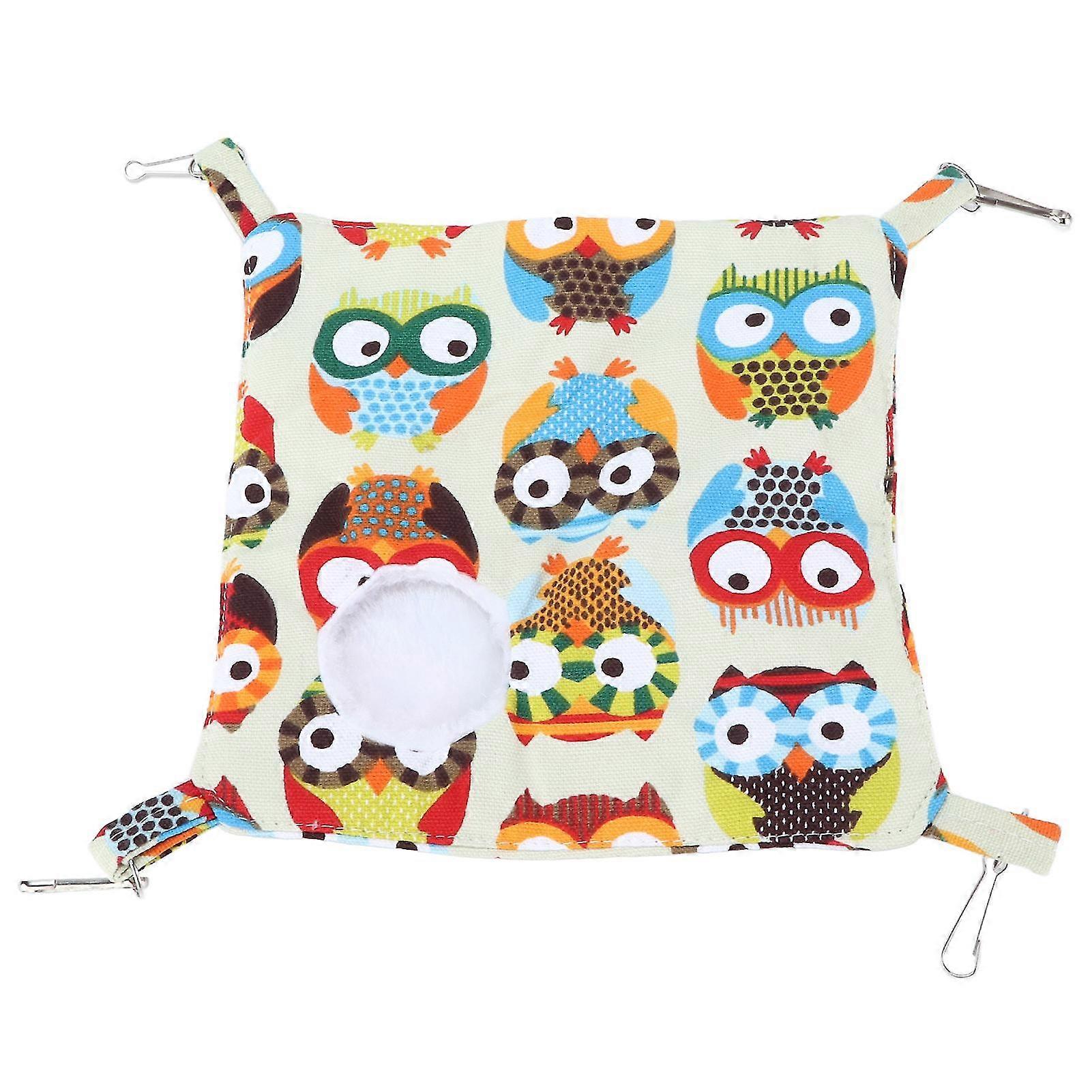 Cat Hammock Bed - Soft Hanging Pet Cage Hammock for Small Animals