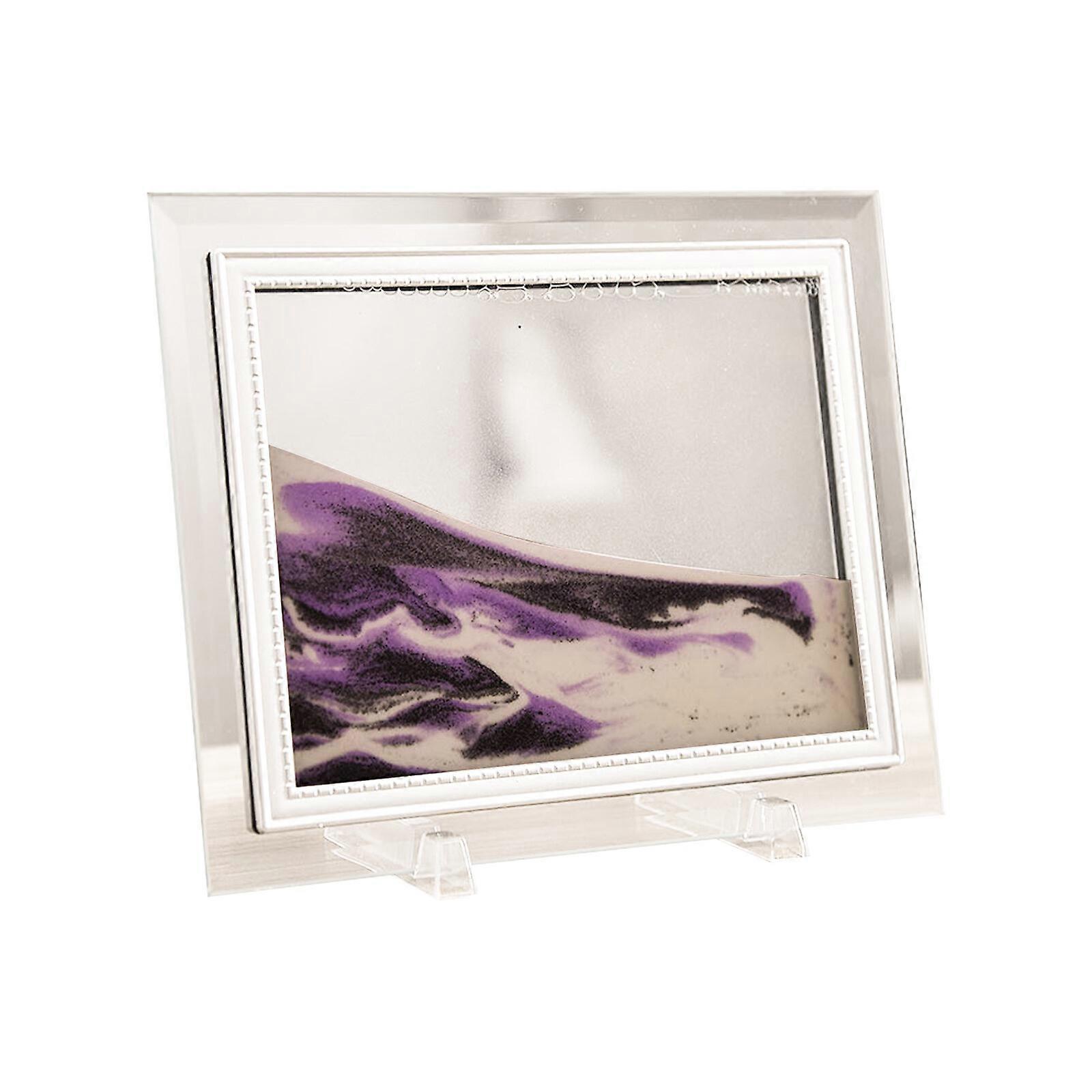 Zand Motion Art Stromend Zand Beeld 3D Sandscape in Motion Bewegend Zand Frame, 100% Nieuw