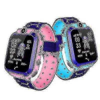 Q12 Children'S Smart Waterproof Positioning Phone Watch Two-Way Call Touch Screen Camera One-Key Call For Help