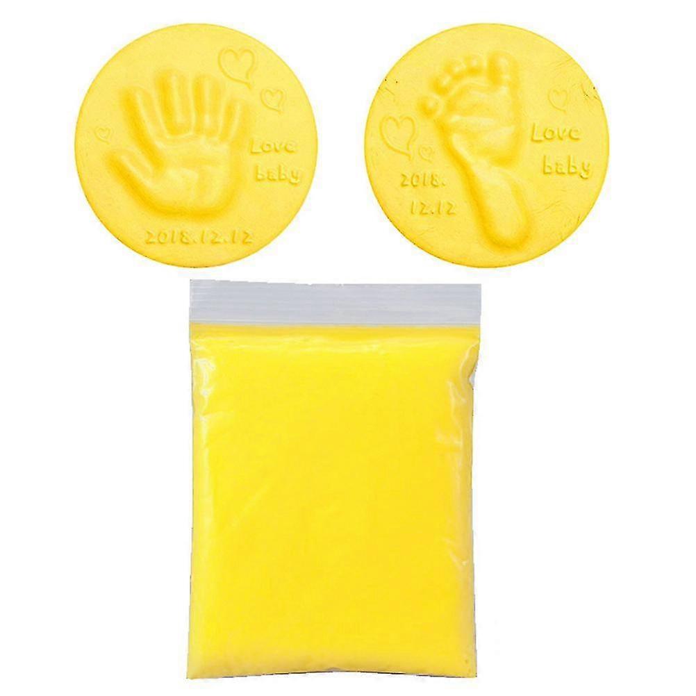 Baby Handprint Footprint Fingerprint Inkpad - 7 Color DIY Soft Clay Fluffy Foam Supplies for Children - Antistress Kids Toys