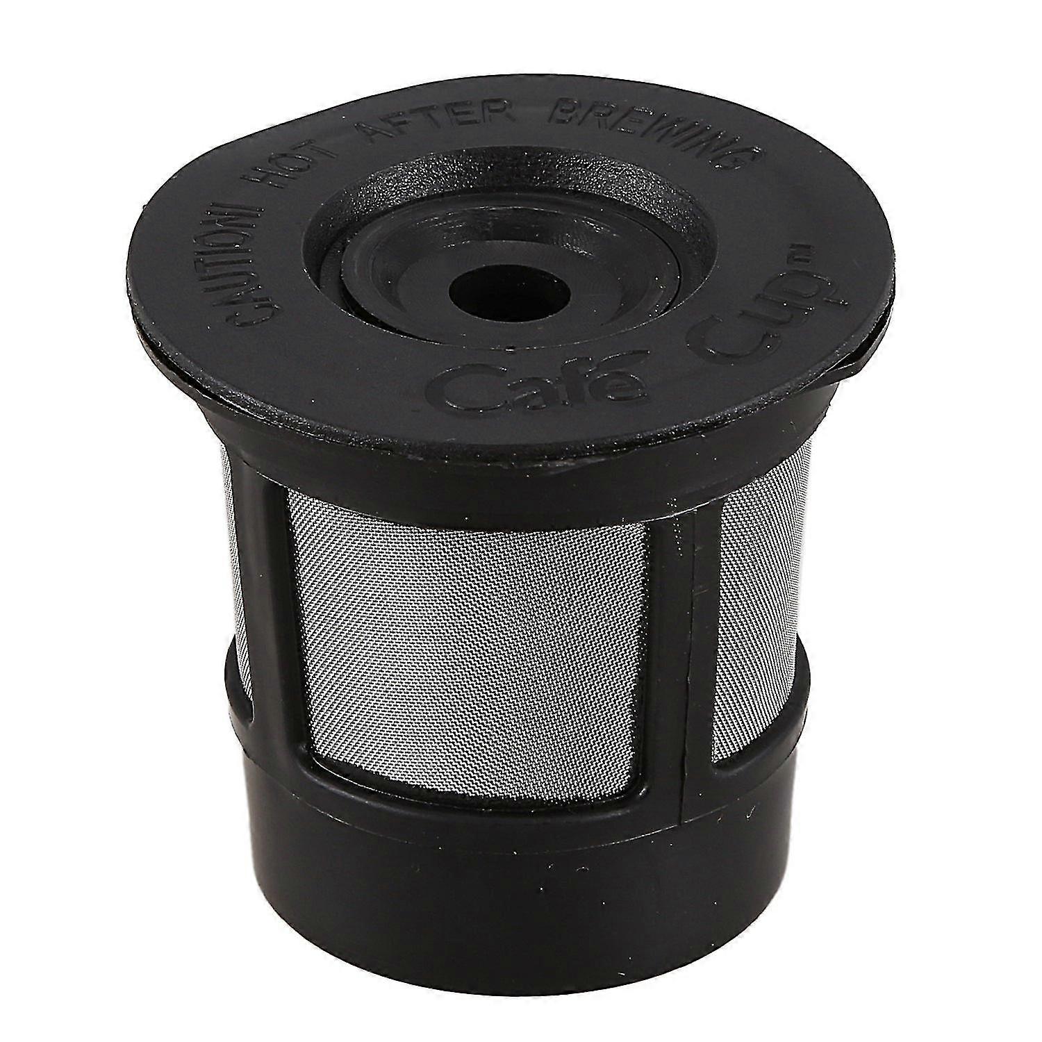 Reusable Single Cup For Keurig Solo Filter Pod K-cup Coffee Stainless Mesh Black Pattern:1 Pc