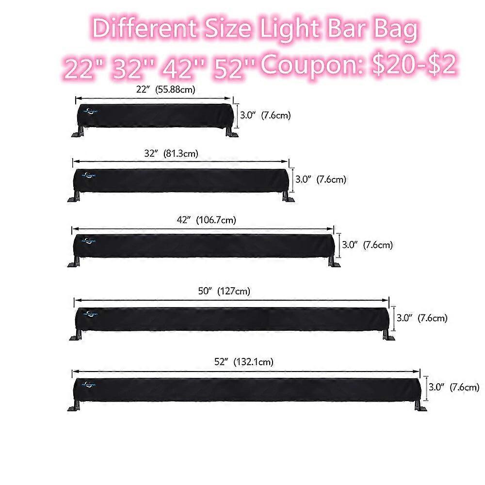 MICTUNING LED Light Bar Cover 22\