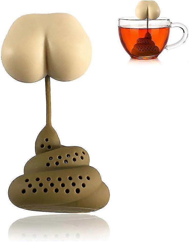 Tea Infuser Filter Cat Shape Diffuser silikonfilter Funny Tea Strainer Tea Brewing Infuser For te, kaffe, matlaging Spice wraps-QJWL