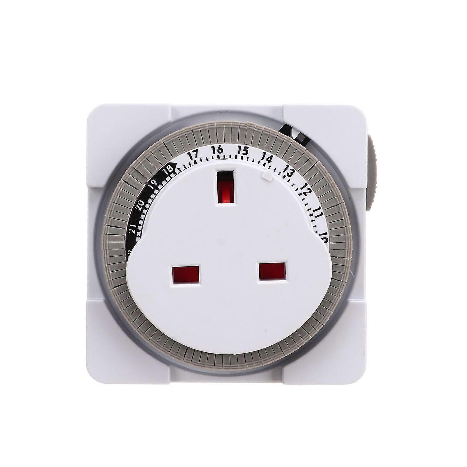 24 Hour Timer Switch Professional Smart Overcharge Protection Cycle Timing Plug in Mechanical Timer Switch