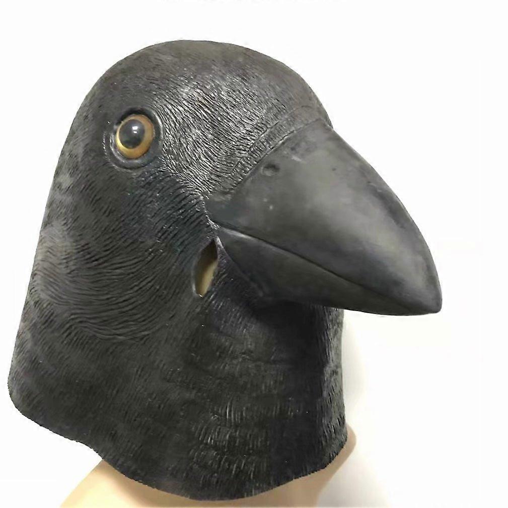 Grey Eagle Mask Latex Full Cabbage Face Cover Halloween Movie Cosplay Prop